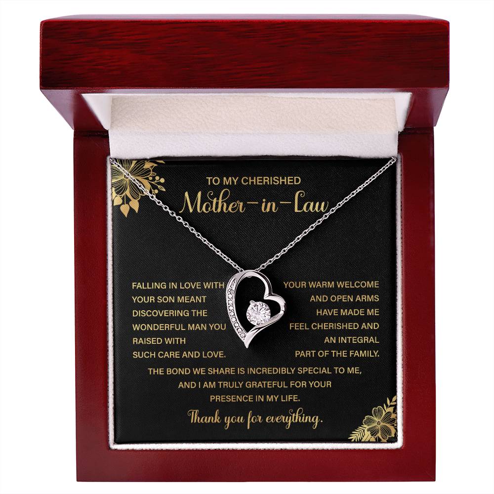 Necklace Gift for Mother-in-Law from Bride