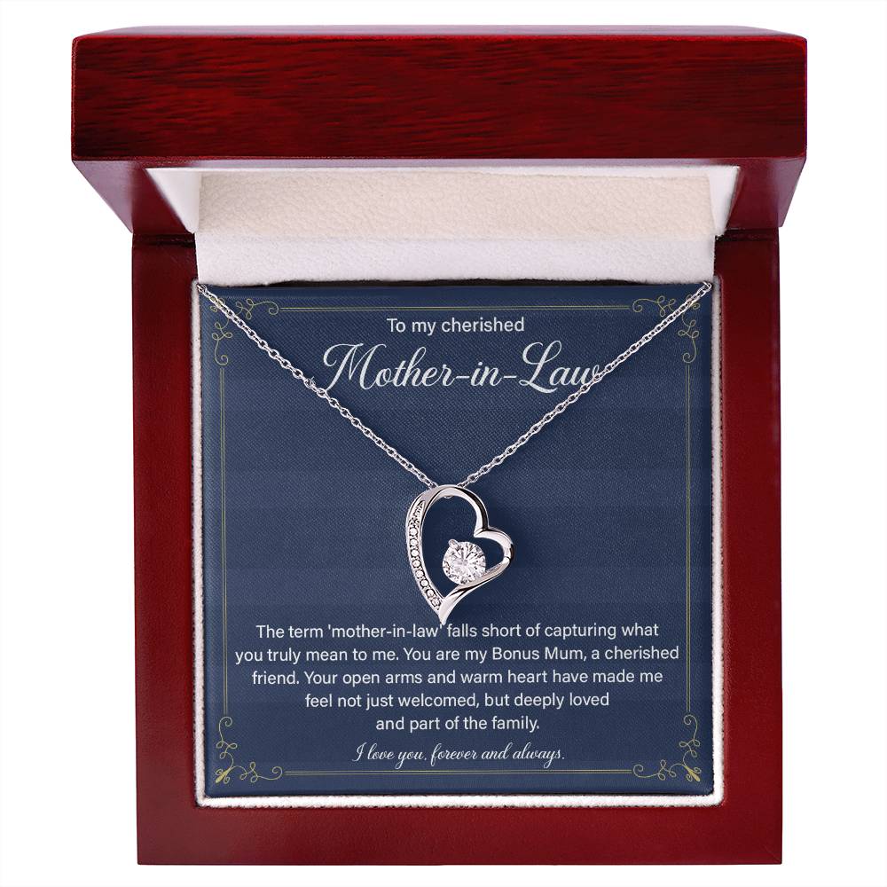 Jewelry Gift for Special Mother-in-law With Message Card