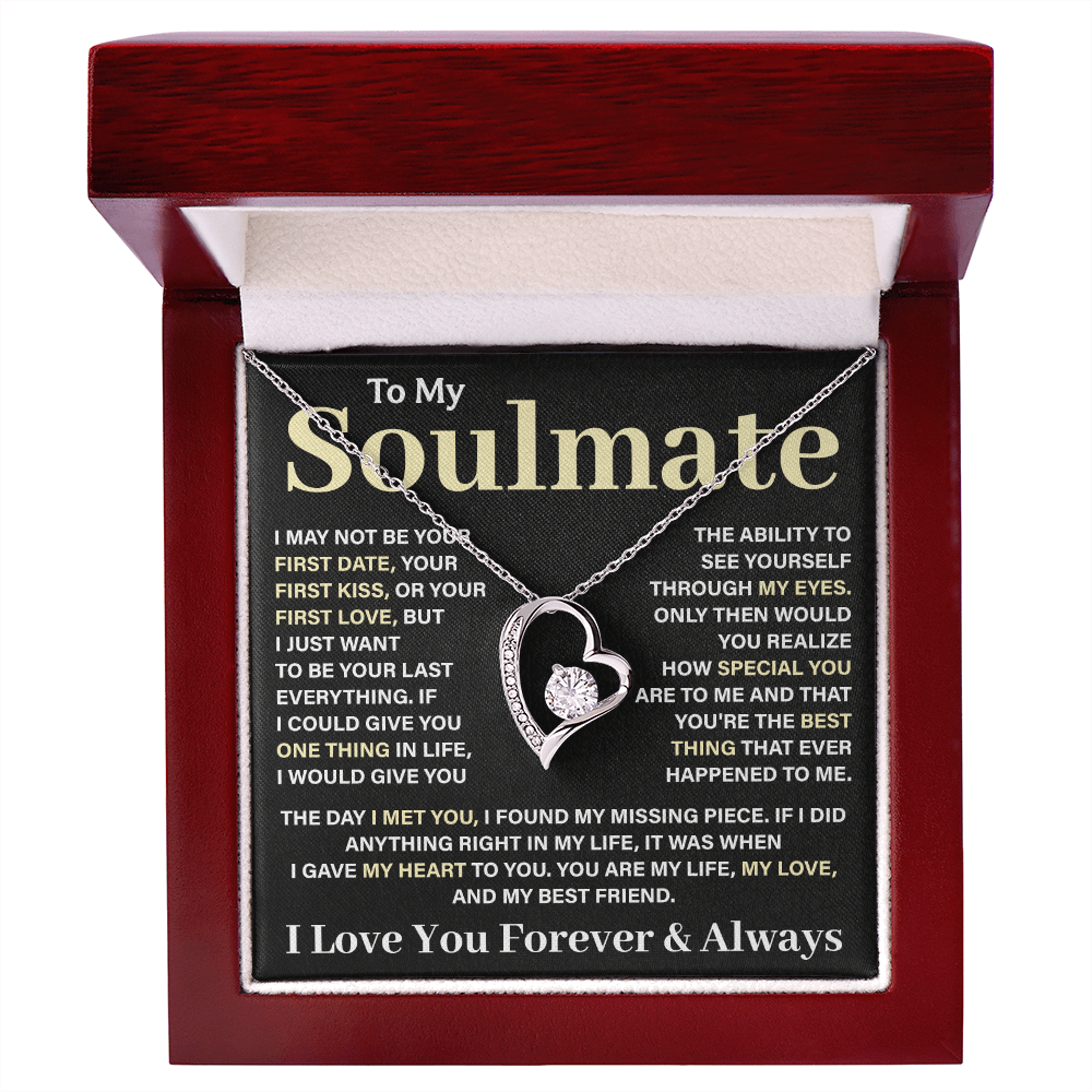 To my soulmate