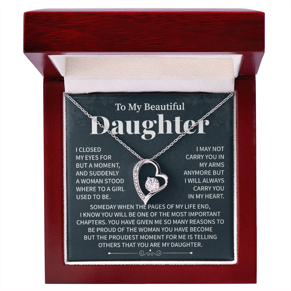 Sentimental Gift for Daughter from Parent with Message Card