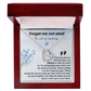 Forget Me Not Seed the seed of miscarriage Necklace