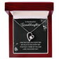 Granddaughter Gift Necklace from Grandma – Message Card