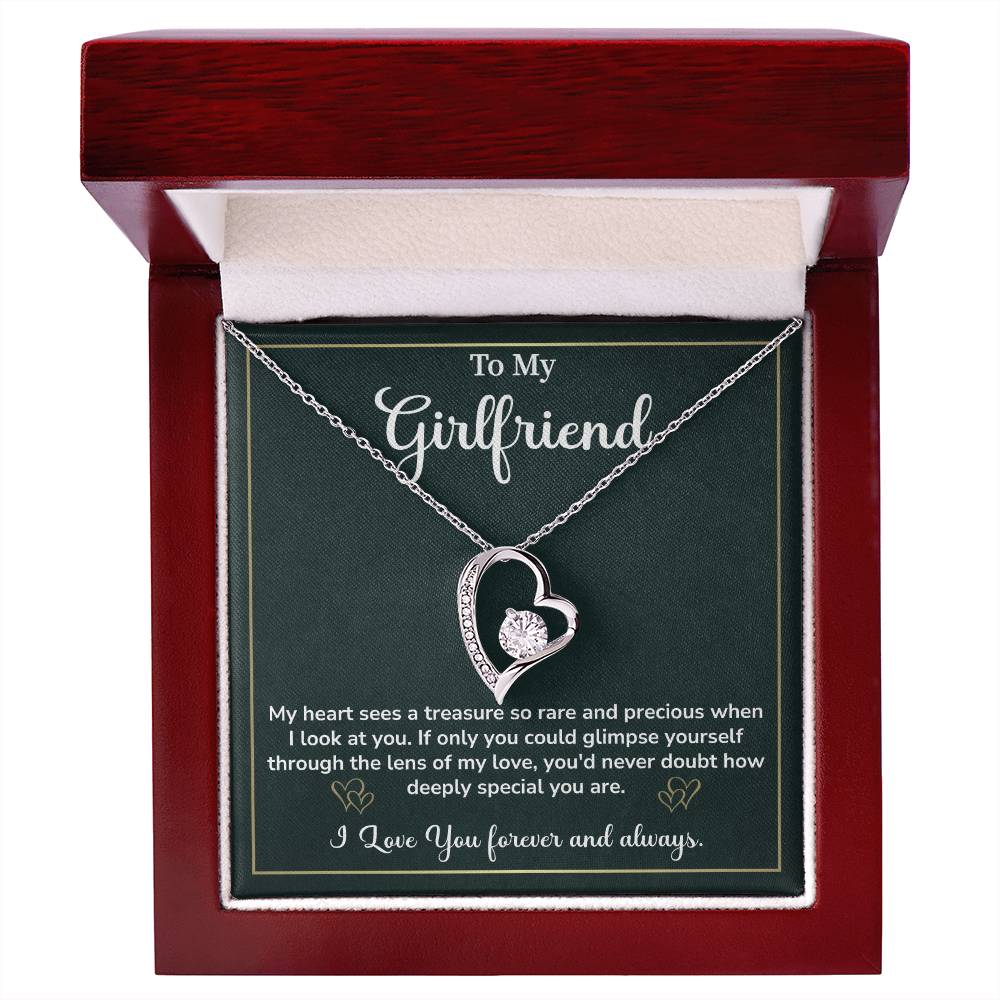 Jewelry Gift with Deeply Sentimental Message Card To My Girlfriend