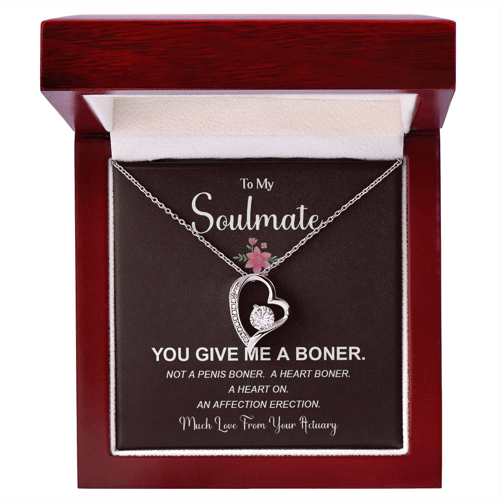 Funny Actuary Necklace Gift for Soulmate Women
