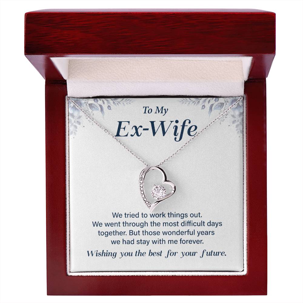Meaningful Goodbye Gift for Ex-Wife with Kind Words