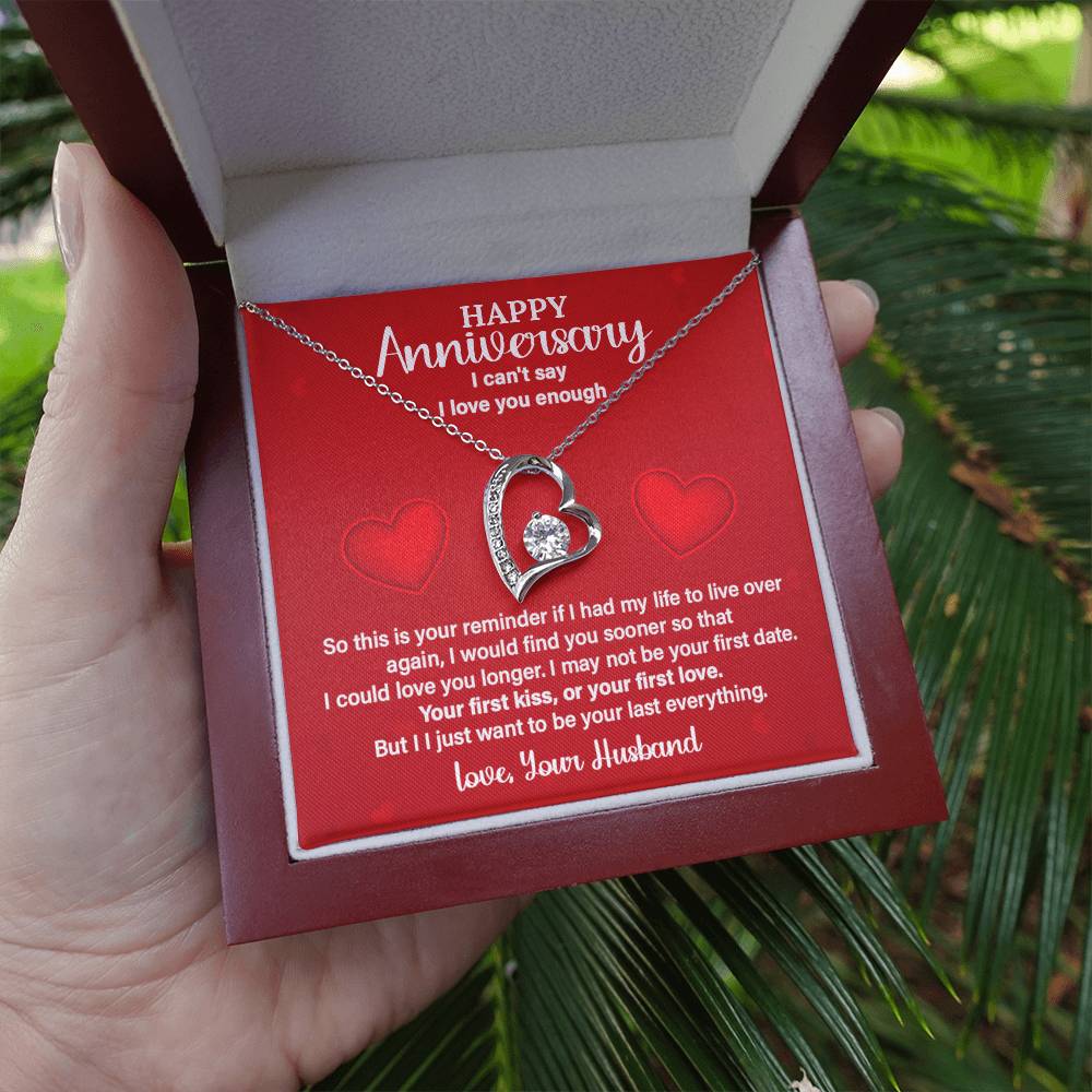 Anniversary Necklace – Promise Gift For Wife