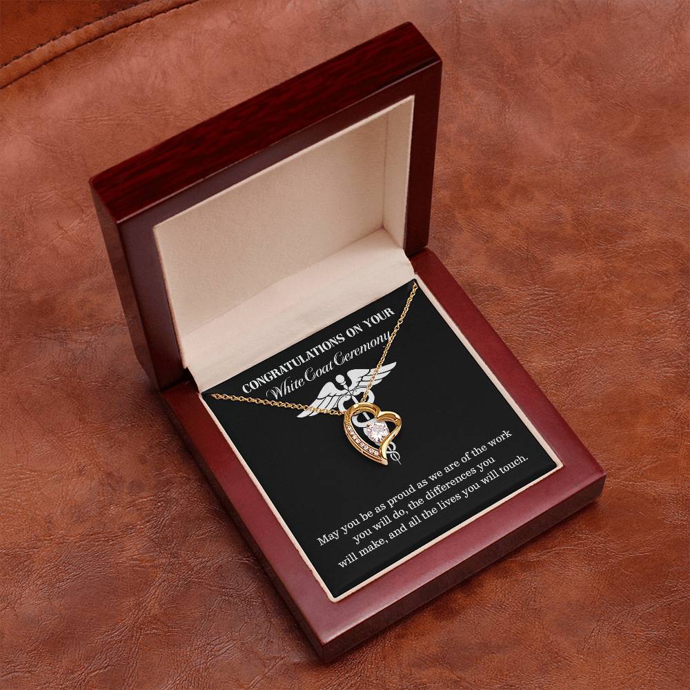 Congratulations On Your White Coat Ceremony You Can Conquer Necklace Enjoy The Journey Necklace Personal Growth Jewelry Motivational Jewelry Meaningful Gift For Graduates Achievements Necklace Congratulations Necklace White Coat Ceremony