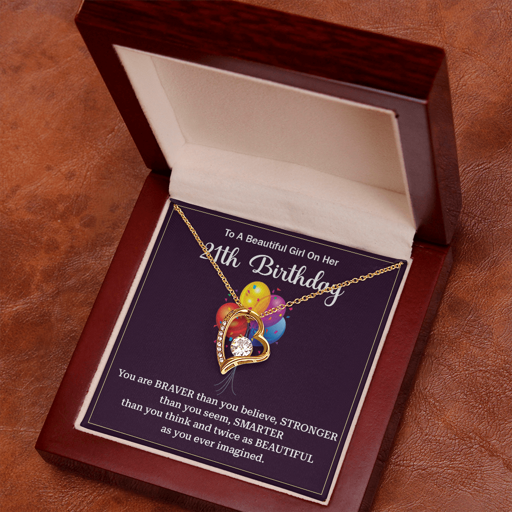 A Beautiful 21st Birthday Gift Necklace For Strength