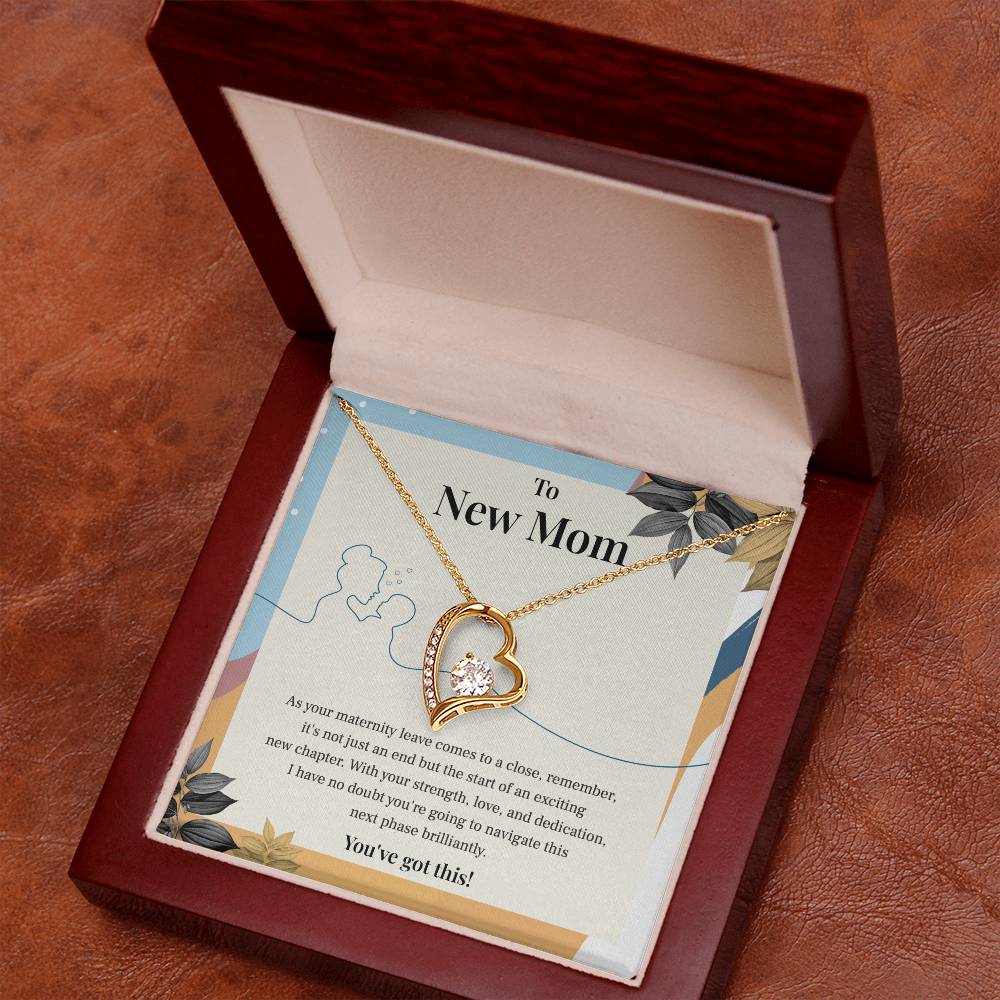 To New Mom, Beautiful Adventure Necklace Inspiring Message Necklace Celebrating New Life Necklace Unique Mom Necklace Motherhood Necklace Mom-to-be Gift Necklace Inspiring Motherhood Necklace Baby Love Necklace New Beginnings Necklace