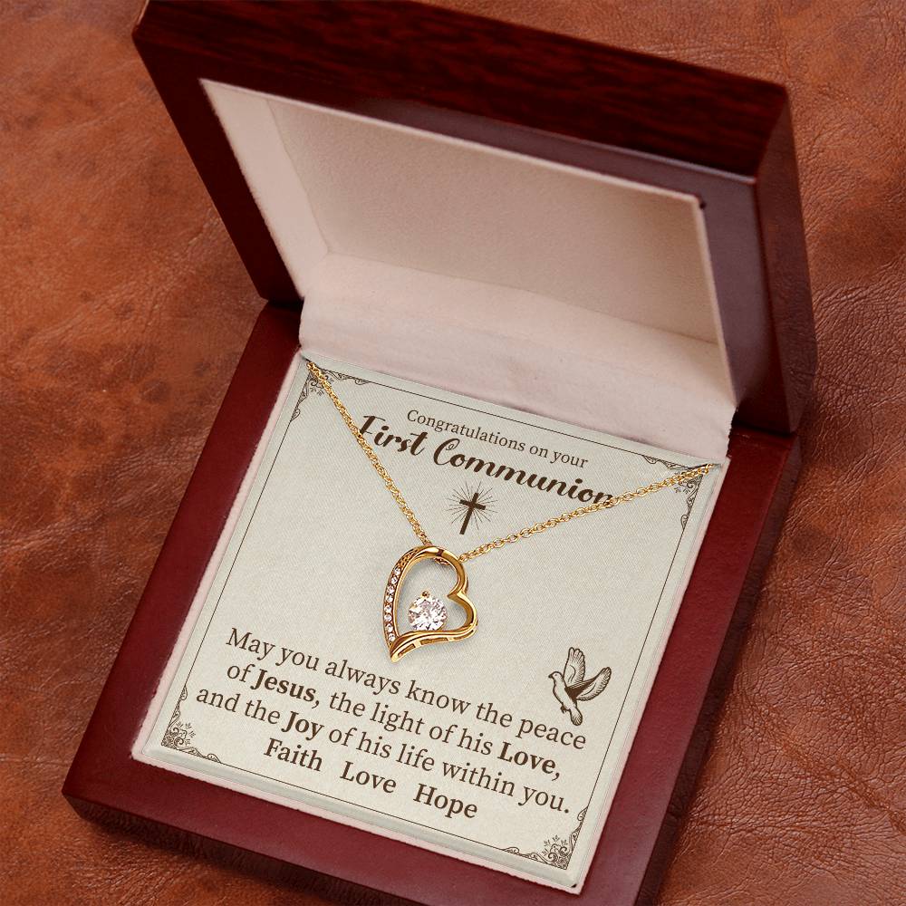 Congratulation On Your First Communion Necklace