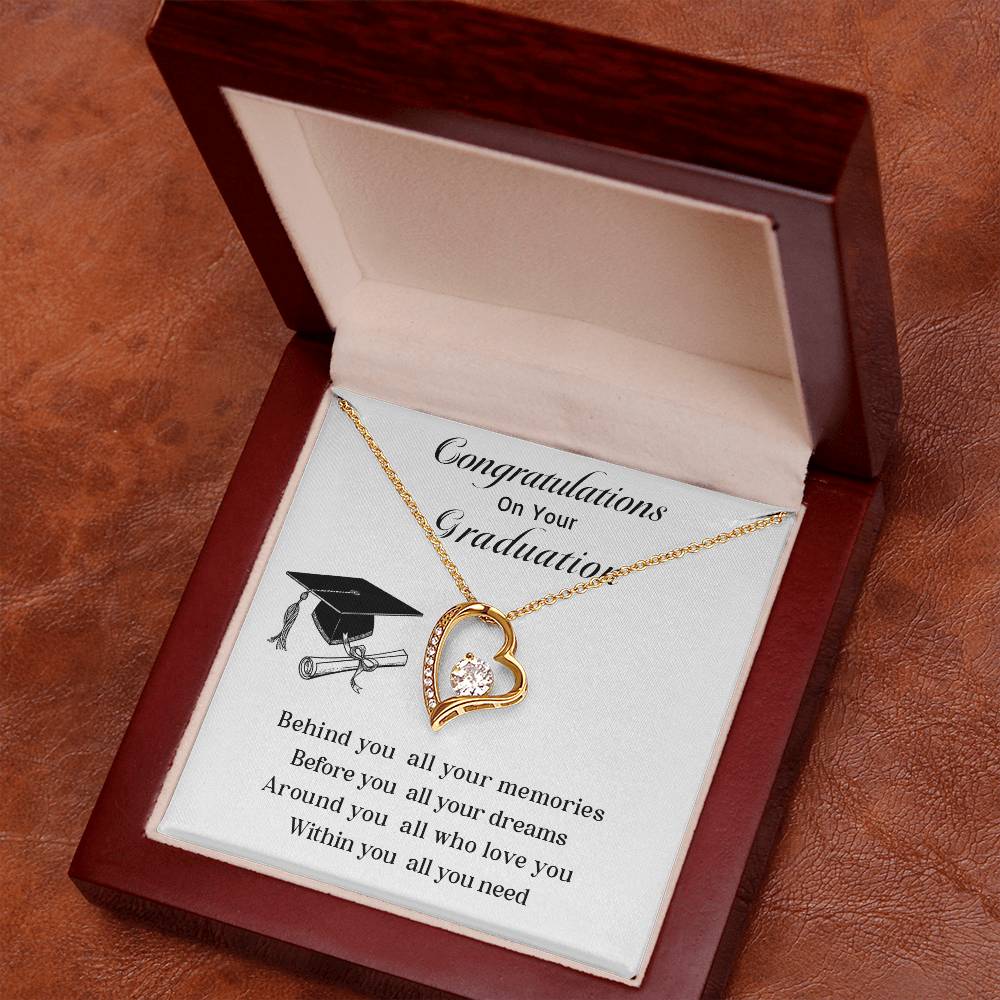 Congratulations On Your Graduation Necklace Graduation Necklace Gift Necklace For Graduate’s Special Day Gift For Graduate’s New Journey Necklace For Graduate’s Memories Gift For Graduate’s Success Emotional Gift For Graduates