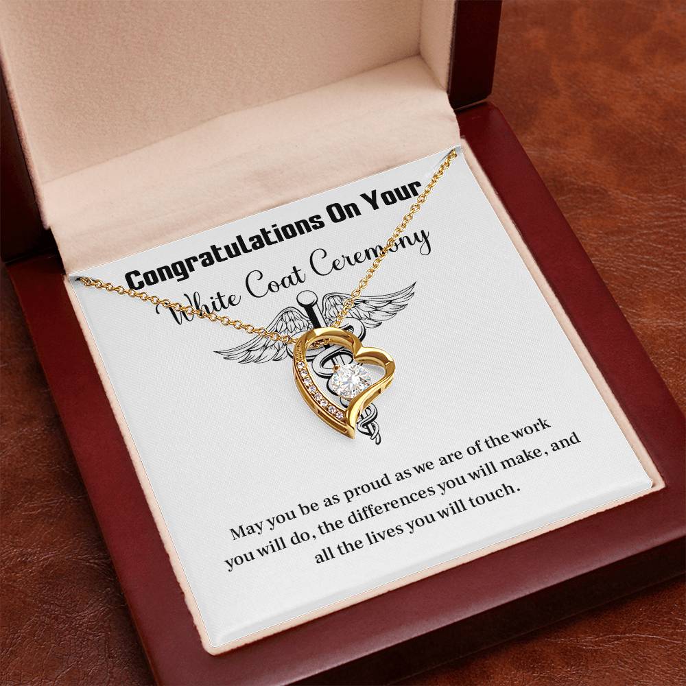 Congratulations On Your White Coat Ceremony You Can Conquer Necklace You Are Amazing Necklace Personal Development Jewelry Motivational Jewelry Gift From Dad Meaningful Gift For Graduates New Chapter Necklace Congratulations Necklace