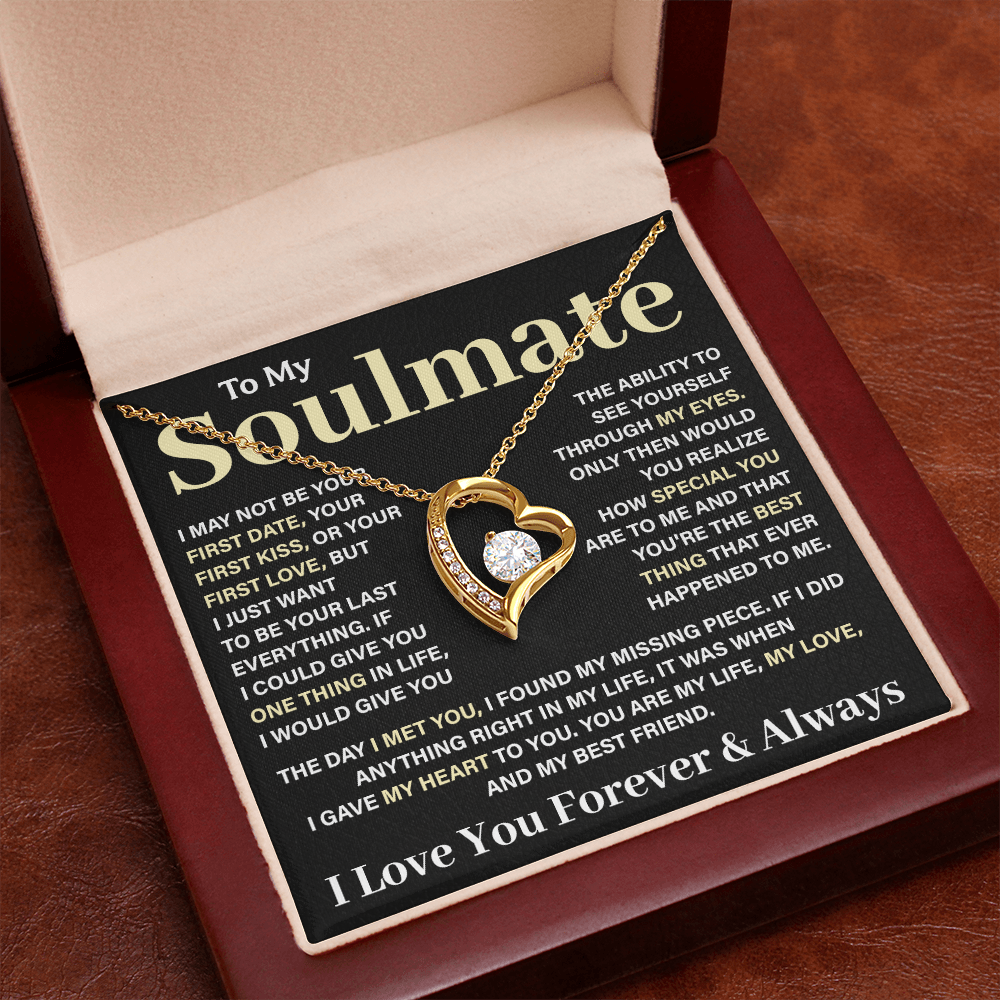 To my soulmate