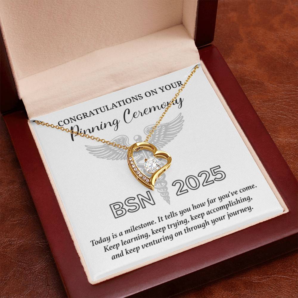 Pinning Ceremony Necklace Gift For Her With Gift Box