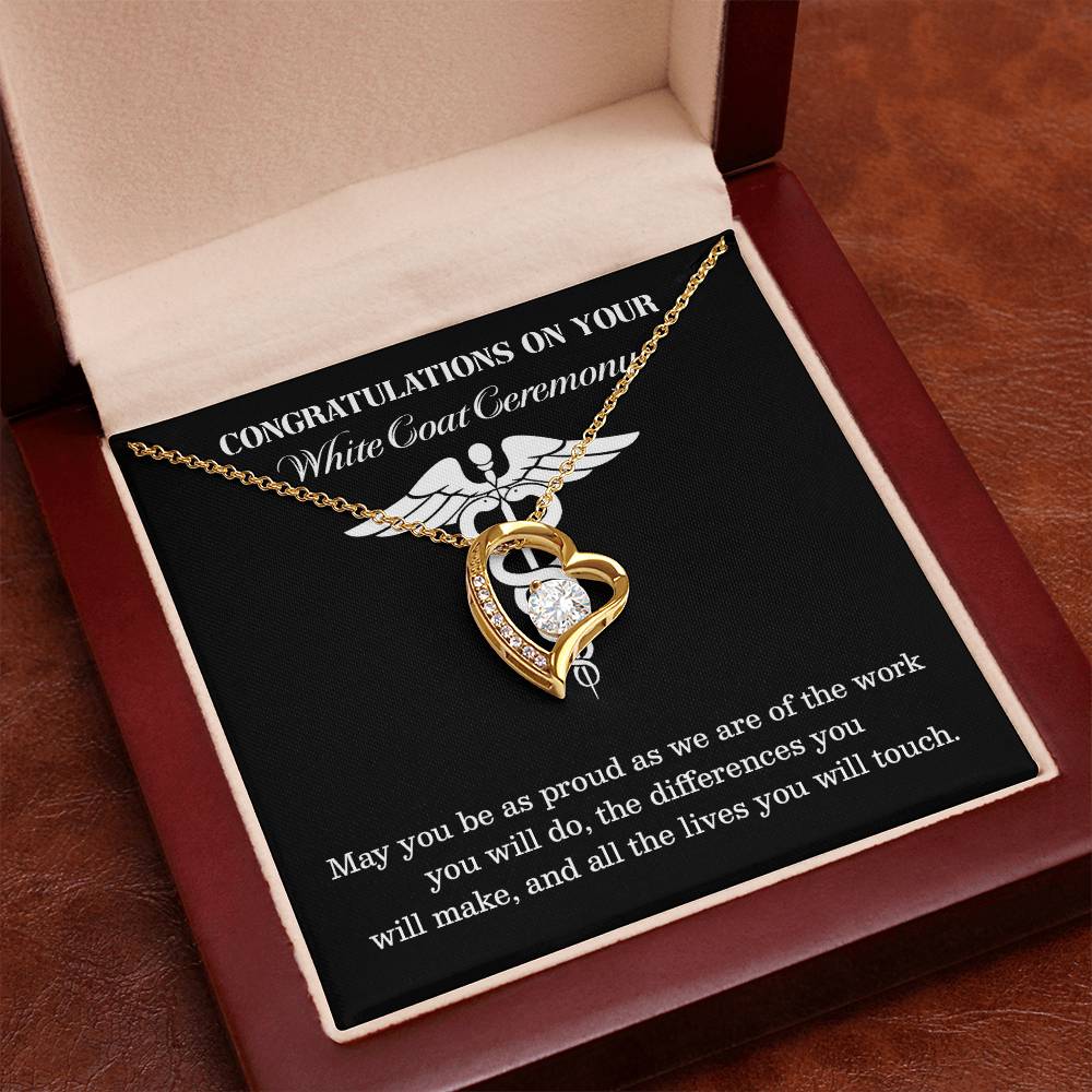 Congratulations On Your White Coat Ceremony You Can Conquer Necklace Enjoy The Journey Necklace Personal Growth Jewelry Motivational Jewelry Meaningful Gift For Graduates Achievements Necklace Congratulations Necklace White Coat Ceremony