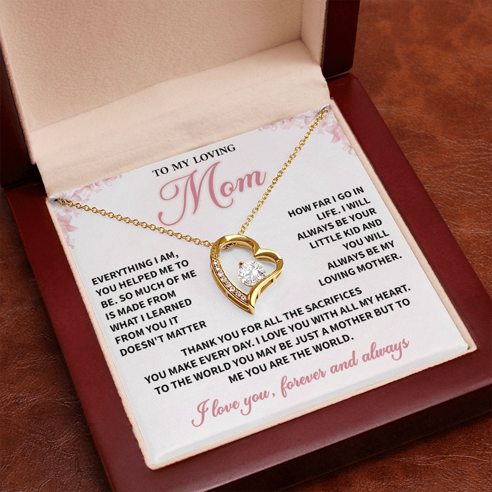 Mom Necklace Gift from Daughter Mother Appreciation Jewelry