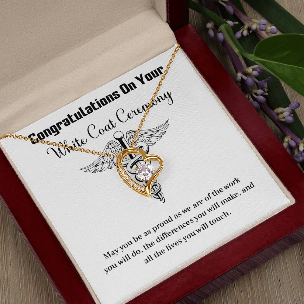 Congratulations On Your White Coat Ceremony You Can Conquer Necklace You Are Amazing Necklace Personal Development Jewelry Motivational Jewelry Gift From Dad Meaningful Gift For Graduates New Chapter Necklace Congratulations Necklace