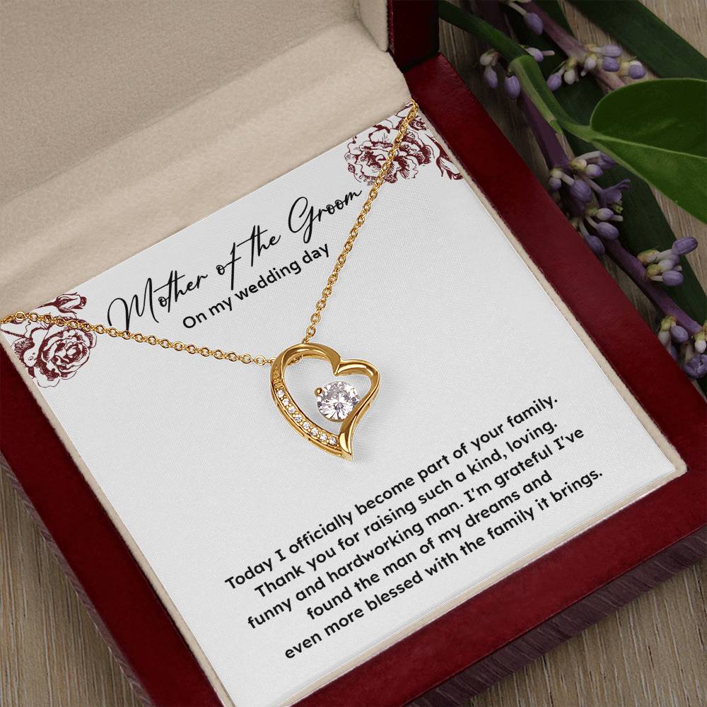 To The Mother Of The Groom On My Wedding Day Mother Of The Groom Gift Wedding Day Gift For Mother-in-law Thank You Gift For Mother Of The Groom Sentimental Gift For Mother Of The Groom