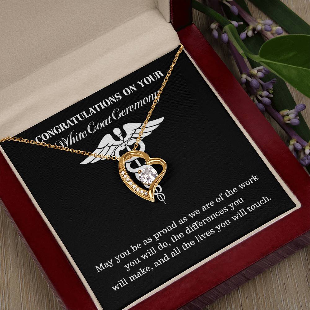 Congratulations On Your White Coat Ceremony You Can Conquer Necklace Enjoy The Journey Necklace Personal Growth Jewelry Motivational Jewelry Meaningful Gift For Graduates Achievements Necklace Congratulations Necklace White Coat Ceremony