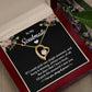 Soulmate Heart Necklace with Message Card & Gift Box