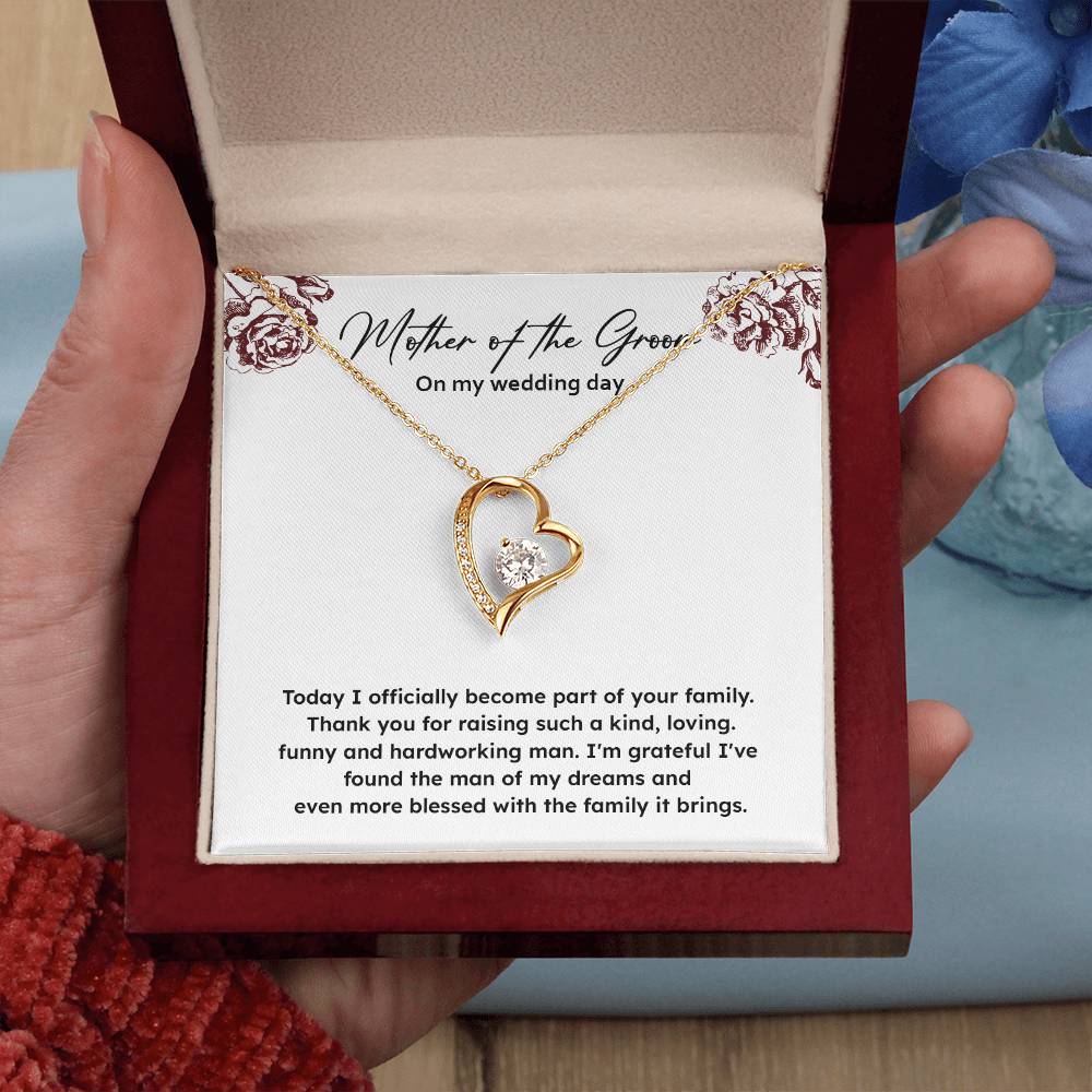 To The Mother Of The Groom On My Wedding Day Mother Of The Groom Gift Wedding Day Gift For Mother-in-law Thank You Gift For Mother Of The Groom Sentimental Gift For Mother Of The Groom