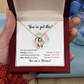 Carcinoid Cancer - Zebra Ribbon Awareness Warrior Necklace