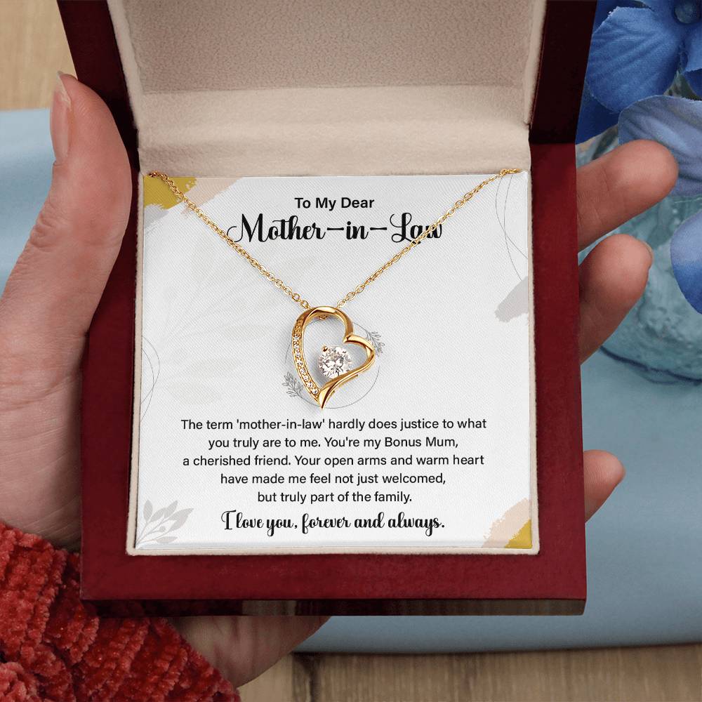 Mother-in-Law Necklace Gift from Daughter-in-Law