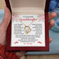 Granddaughter Necklace from Grandpa – Gift Box Message