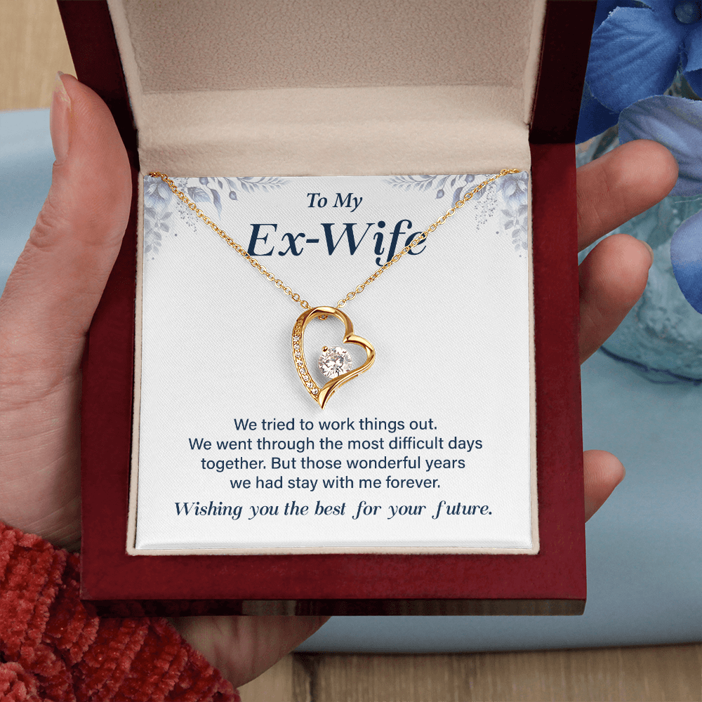 Meaningful Goodbye Gift for Ex-Wife with Kind Words