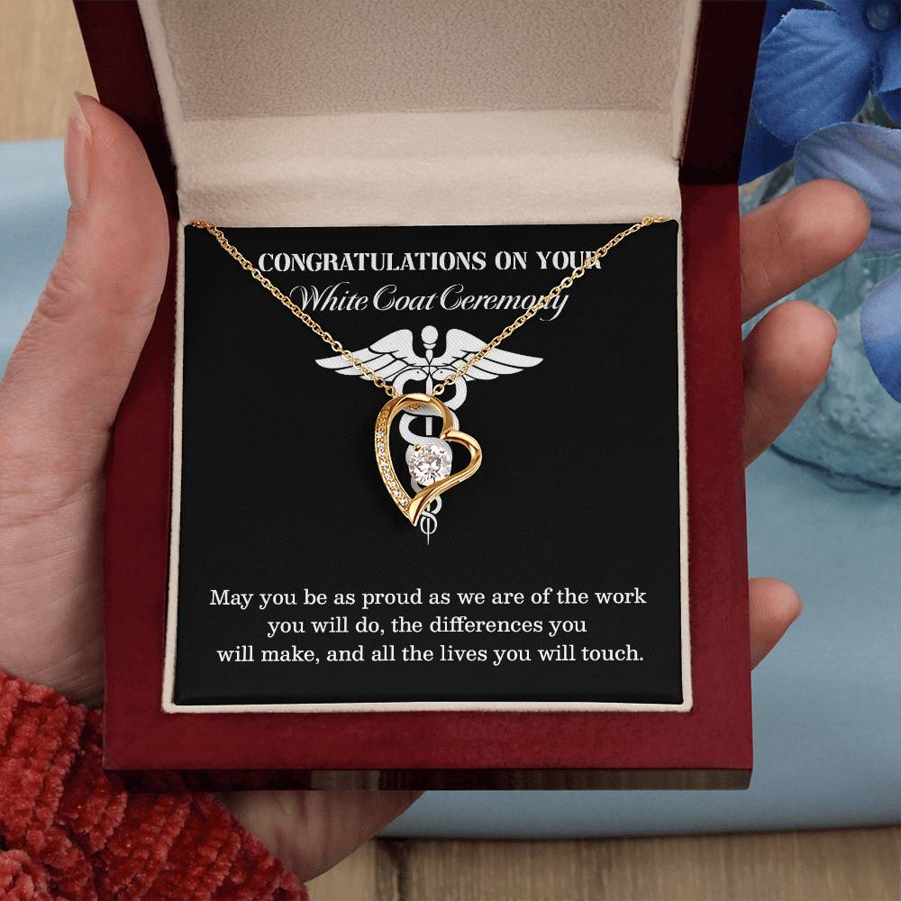 Congratulations On Your White Coat Ceremony You Can Conquer Necklace Enjoy The Journey Necklace Personal Growth Jewelry Motivational Jewelry Meaningful Gift For Graduates Achievements Necklace Congratulations Necklace White Coat Ceremony