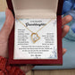 Granddaughter Necklace from Grandpa – Encouraging Message Card