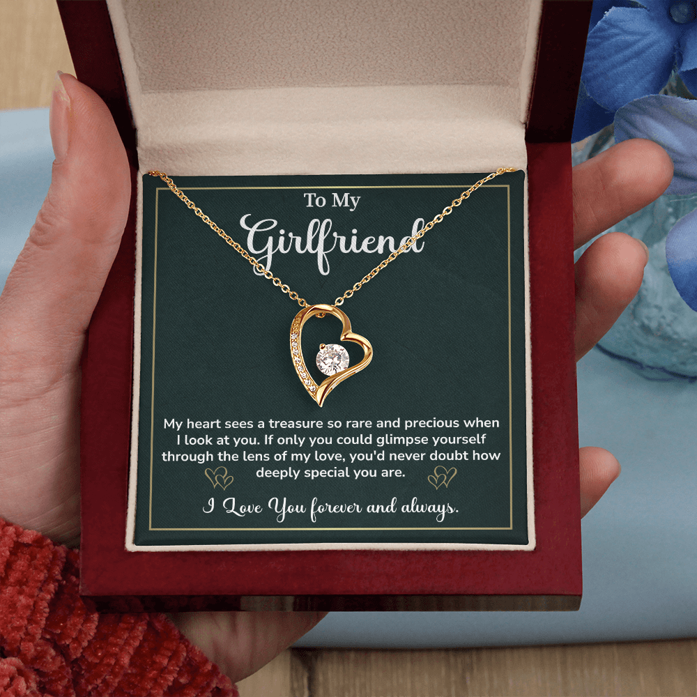 Jewelry Gift with Deeply Sentimental Message Card To My Girlfriend