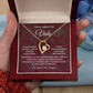 To the Love of My Life Infinity Necklace Gift Box