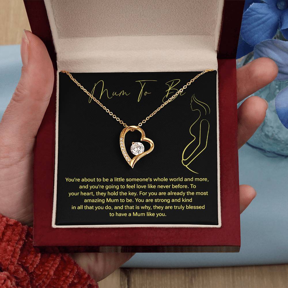 Mum To Be Pregnancy Necklace – Sentimental Gift Box