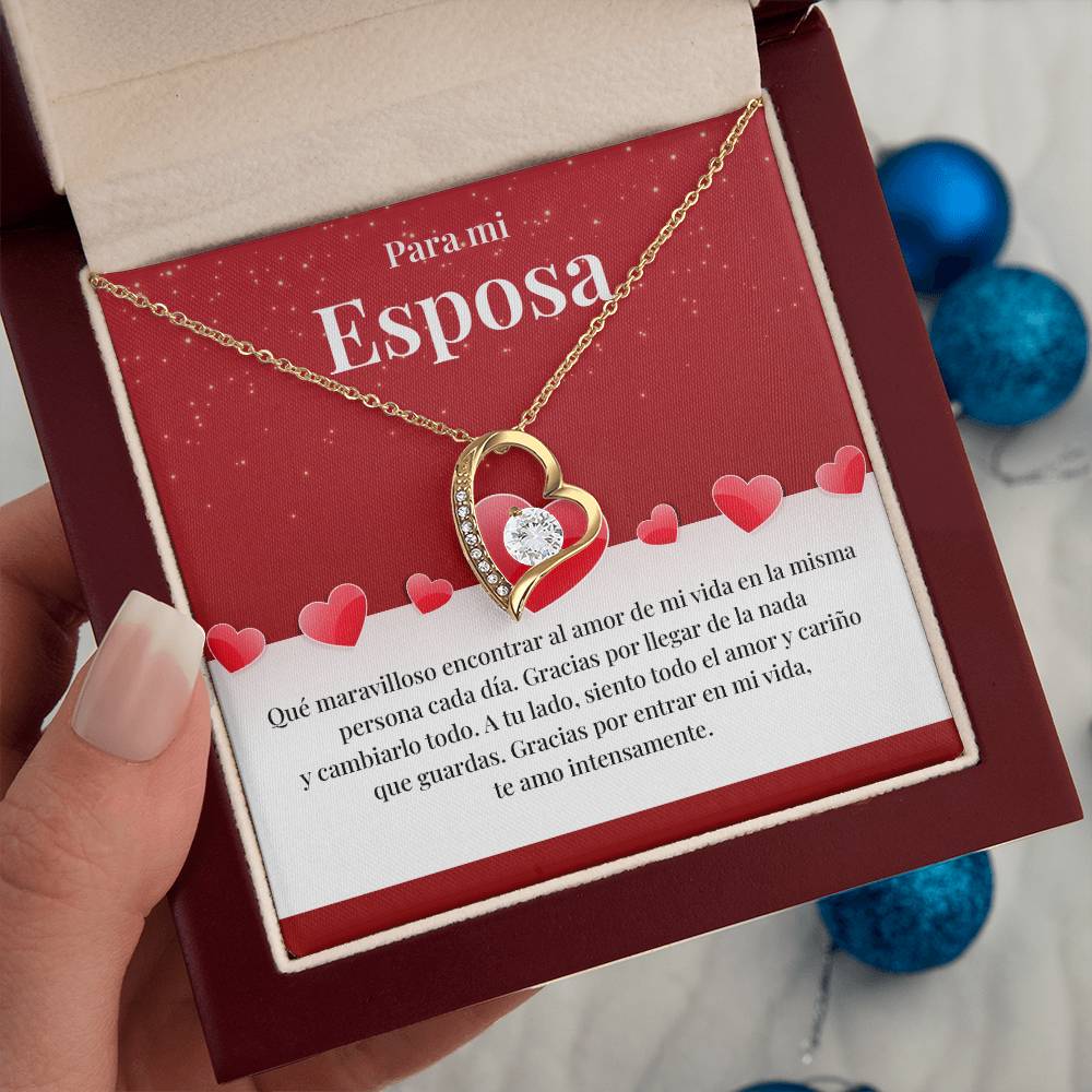 Romantic Spanish Gift for Wife with Message Card