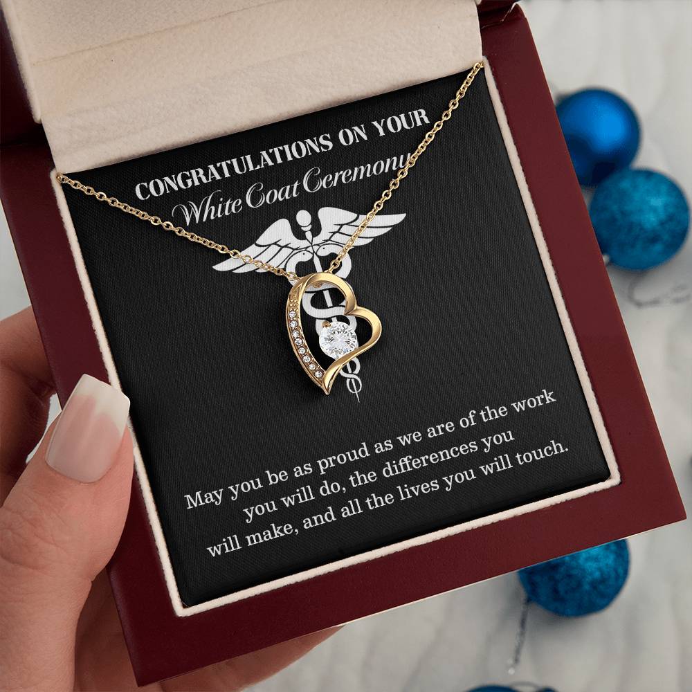 Congratulations On Your White Coat Ceremony You Can Conquer Necklace Enjoy The Journey Necklace Personal Growth Jewelry Motivational Jewelry Meaningful Gift For Graduates Achievements Necklace Congratulations Necklace White Coat Ceremony