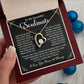 Soulmate Necklace Gift With Romantic Message Card