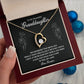 Granddaughter Necklace Gift from Grandpa – Message Card