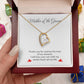 Bride to Groom’s Mom Wedding Necklace Gift