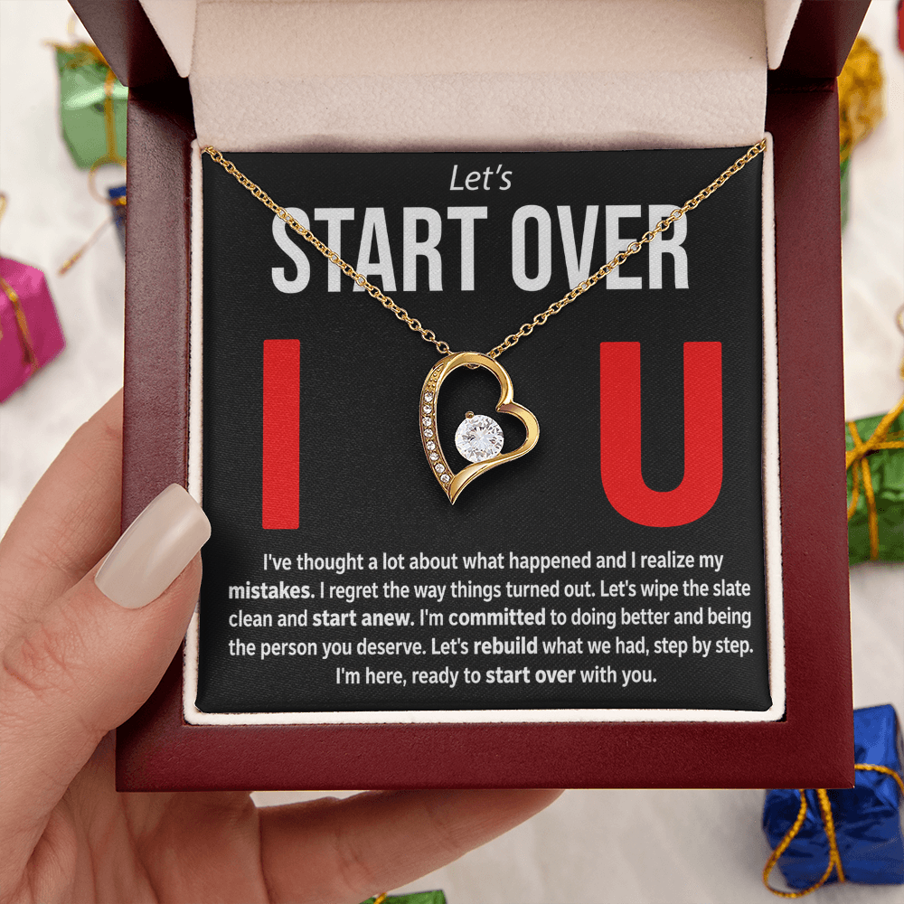 let start over