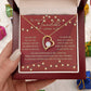 Romantic Necklace Gift for Partner – Message Card & Box