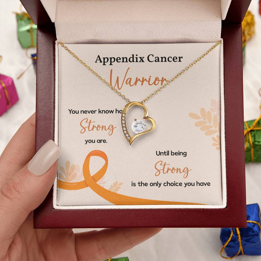 Appendix Cancer Warrior Gift – Message Card Inside
