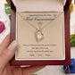 First Communion Necklace Gift with Message Card