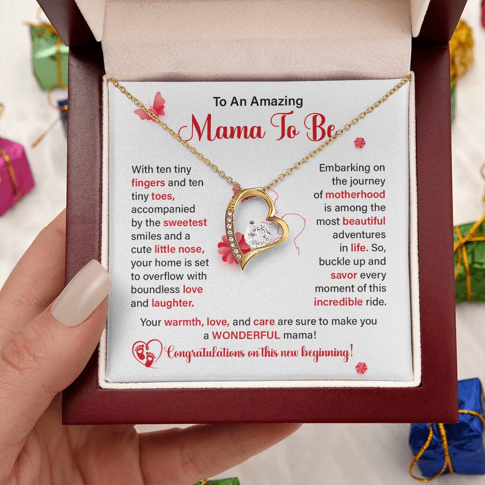 Mama to Be Necklace Gift for Pregnant Women