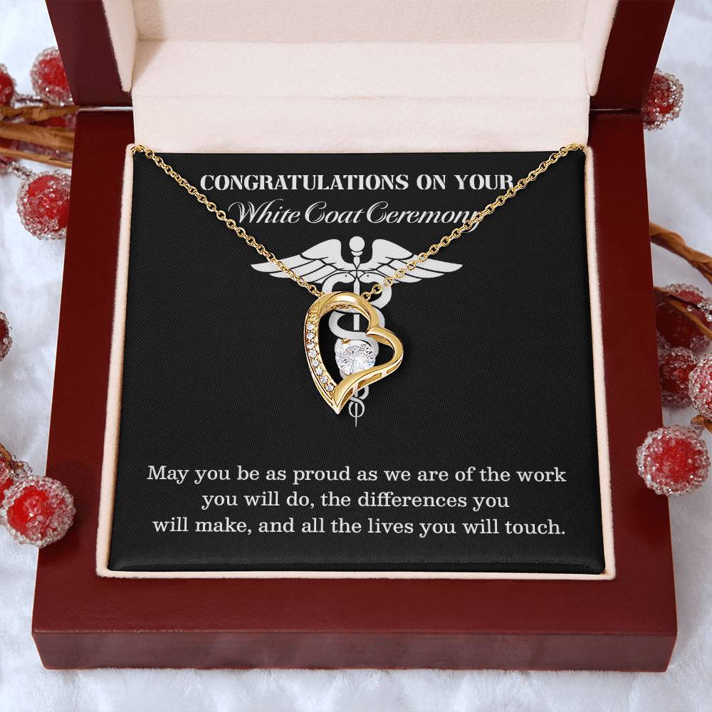 Congratulations On Your White Coat Ceremony You Can Conquer Necklace Enjoy The Journey Necklace Personal Growth Jewelry Motivational Jewelry Meaningful Gift For Graduates Achievements Necklace Congratulations Necklace White Coat Ceremony