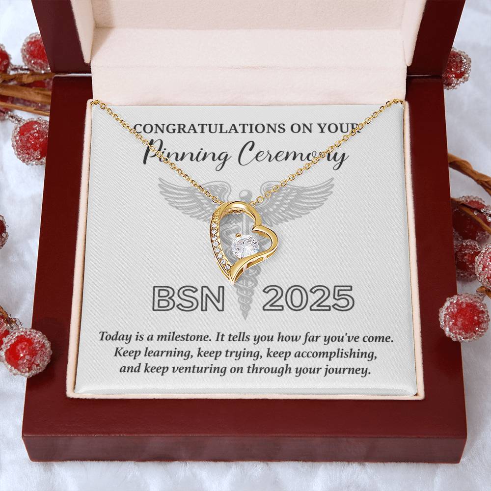 Pinning Ceremony Necklace Gift For Her With Gift Box