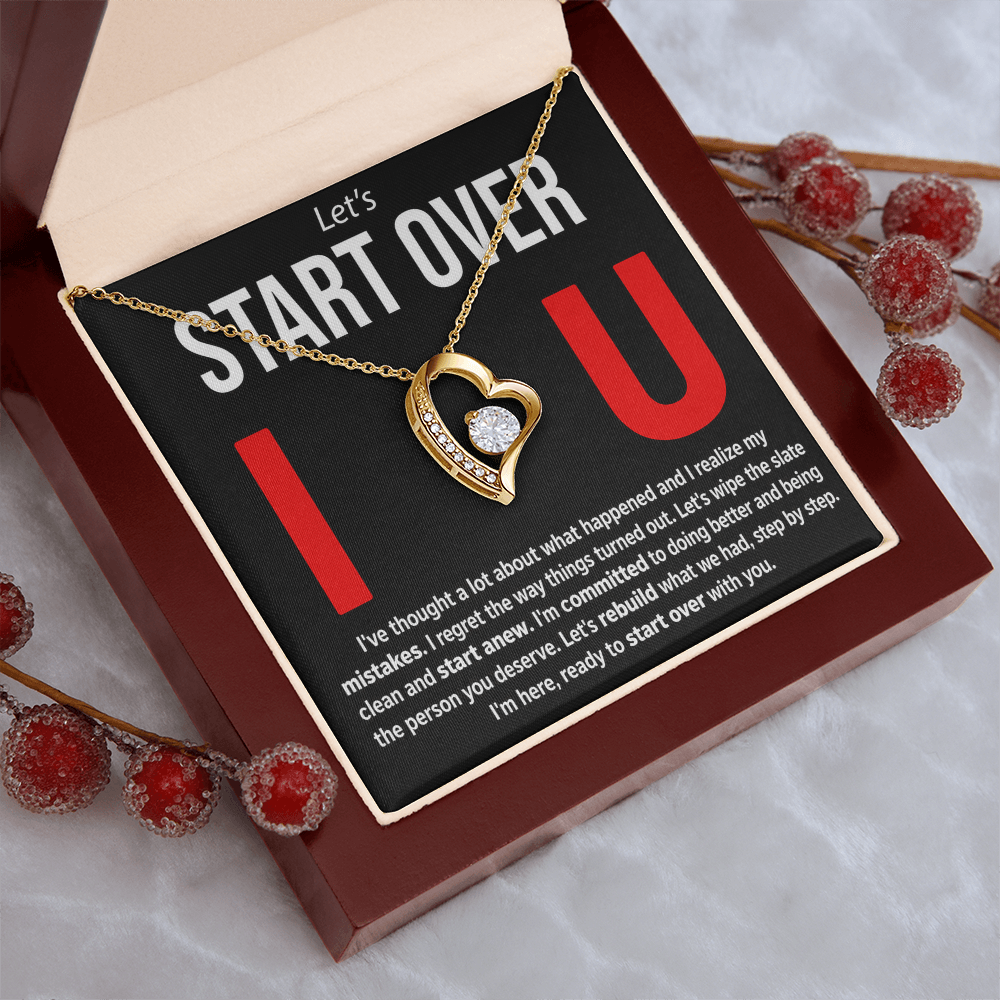 let start over