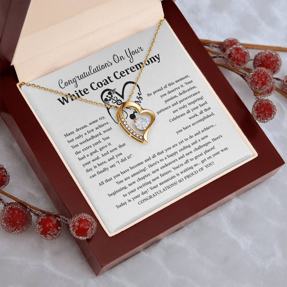 Congratulations On Your White Coat Ceremony You Can Conquer Necklace New Chapter Necklace Personal Growth Jewelry Motivational Jewelry White Coat Ceremony Congratulations Necklace Meaningful Gift For Graduates Emotional Connection Necklace