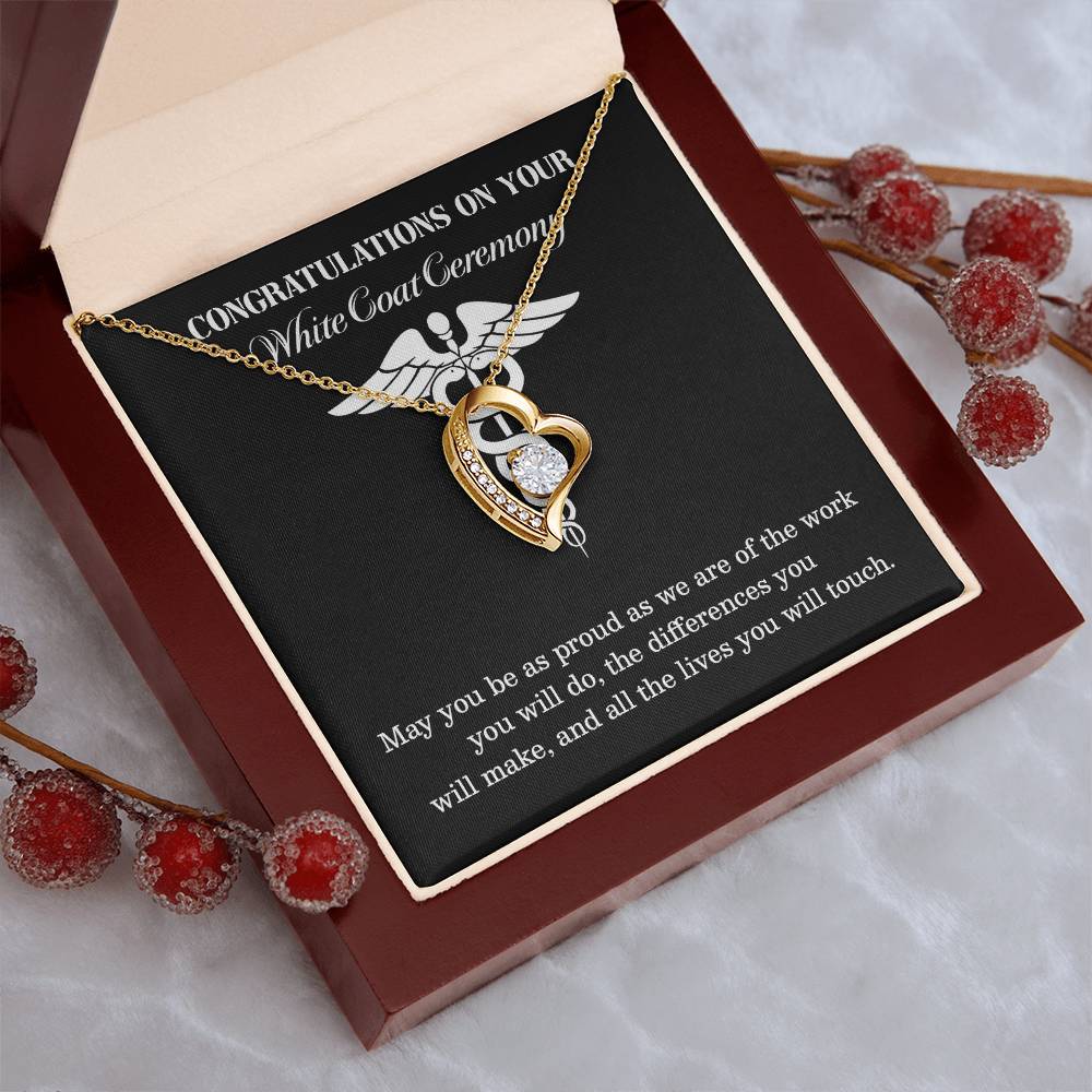 Congratulations On Your White Coat Ceremony You Can Conquer Necklace Enjoy The Journey Necklace Personal Growth Jewelry Motivational Jewelry Meaningful Gift For Graduates Achievements Necklace Congratulations Necklace White Coat Ceremony