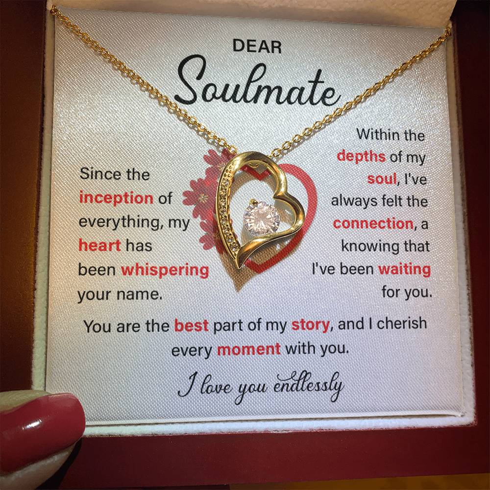 Dear soulmate since the inception.